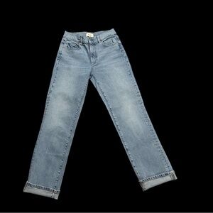 DL1961 Patti Straight‎ High Rise Vintage Ankle Jeans - "Fiji Cuffed" - Size 26